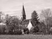 Friedersdorf, Kirche und Pfarhaus