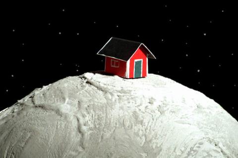 Grundstck mit Laube oder Huschen