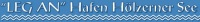Yachthafen Leg an in P�tz